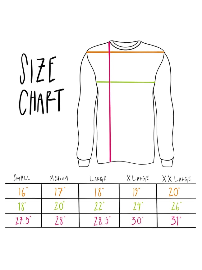 White Long Sleeve Blob Babe Tee