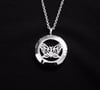 BUTTERFLY LOCKET OIL DIFFUSER NECKLACE