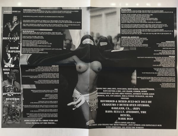 Nihilist Cunt - Everything Falls Apart [Ltd /350] [Clear Red] 7"