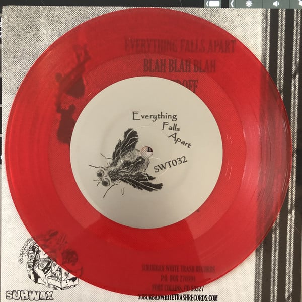 Nihilist Cunt - Everything Falls Apart [Ltd /350] [Clear Red] 7"