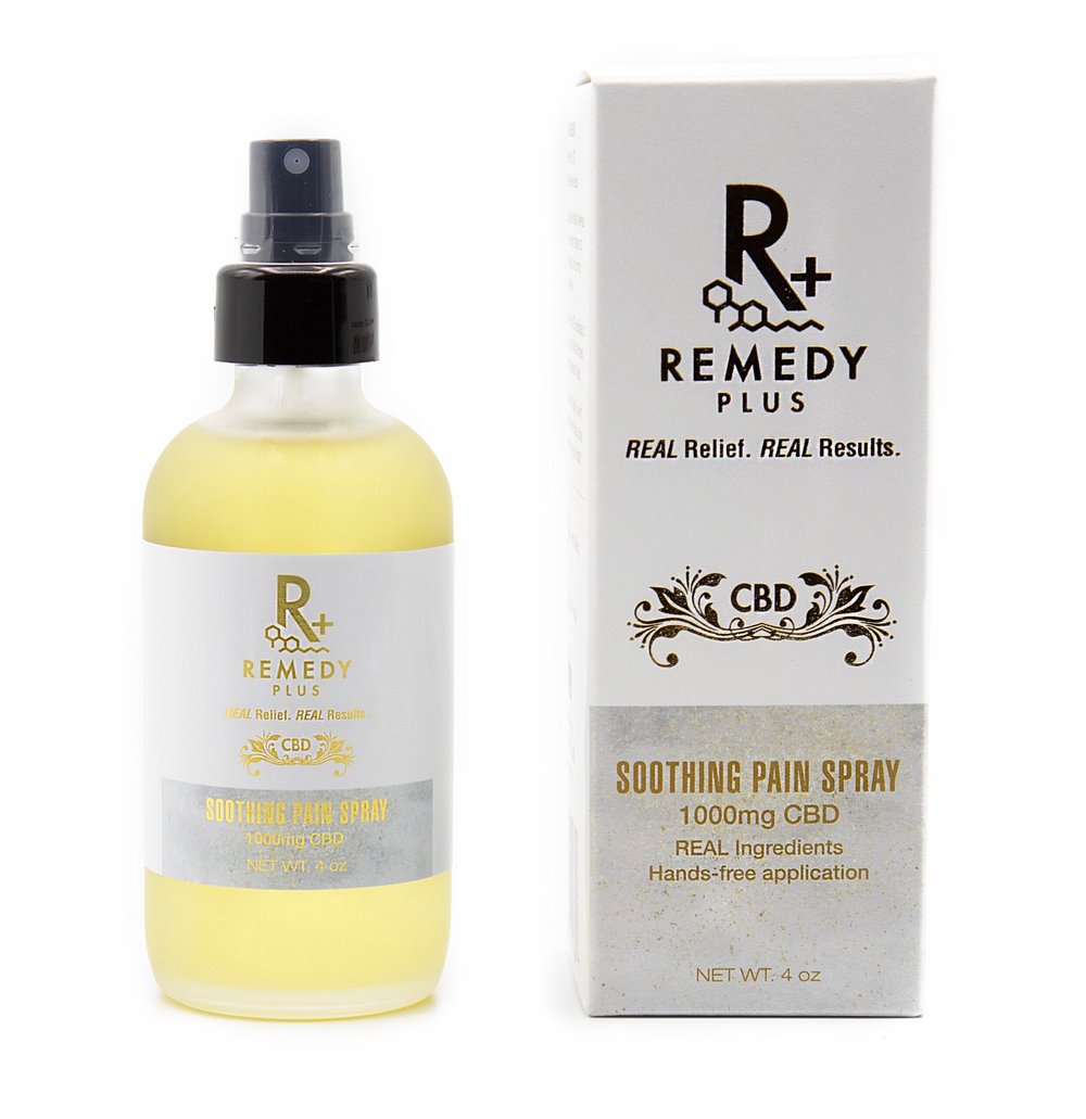 1000mg - Soothing Pain Spray -  Remedy+ 