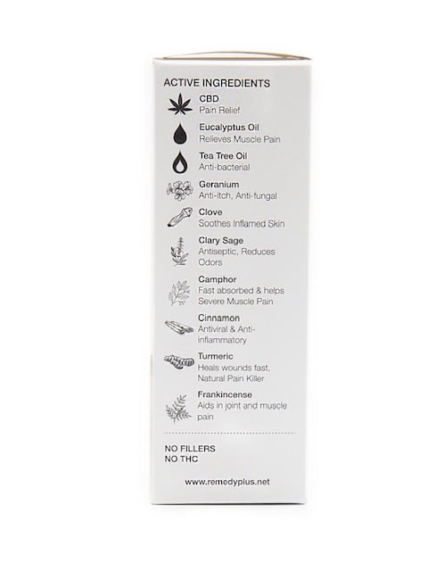 1000mg - Soothing Pain Spray - Remedy+