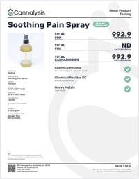 Image 3 of 1000mg - Soothing Pain Spray -  Remedy+ 