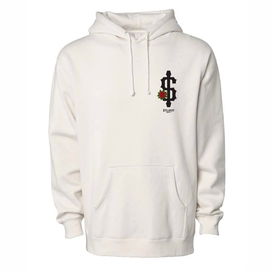 Image of ‘Bucco S City Flowers’ Heavyweight Pullover Hoodie