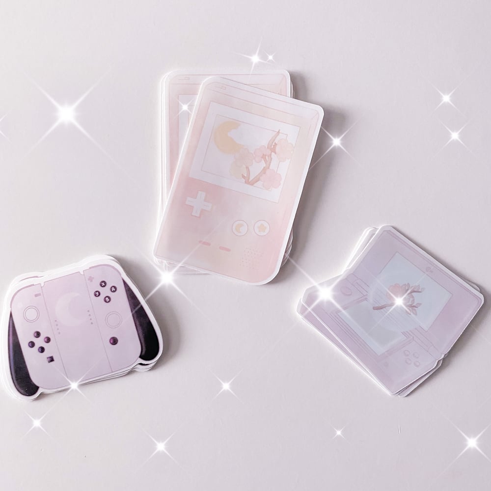 Image of Kawaii Game Console stickers