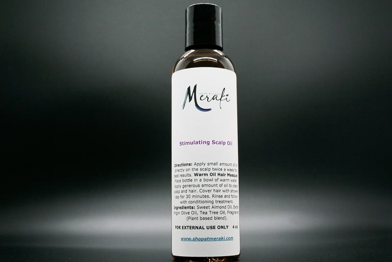 Stimulating Scalp Oil