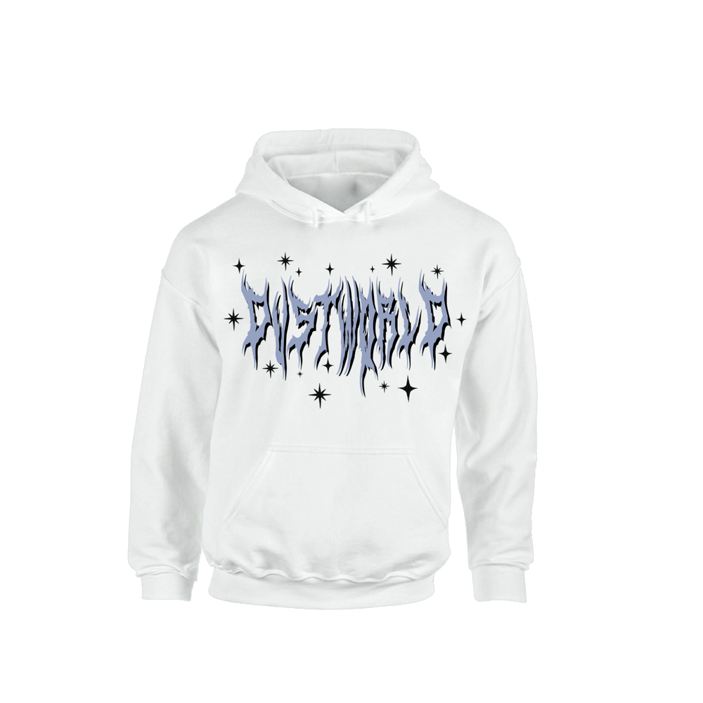 Image of DustWorld Metal Deluxe Hoodie (white) 