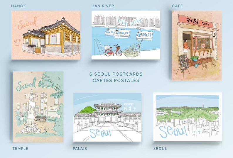 Image of Seoul Postcards