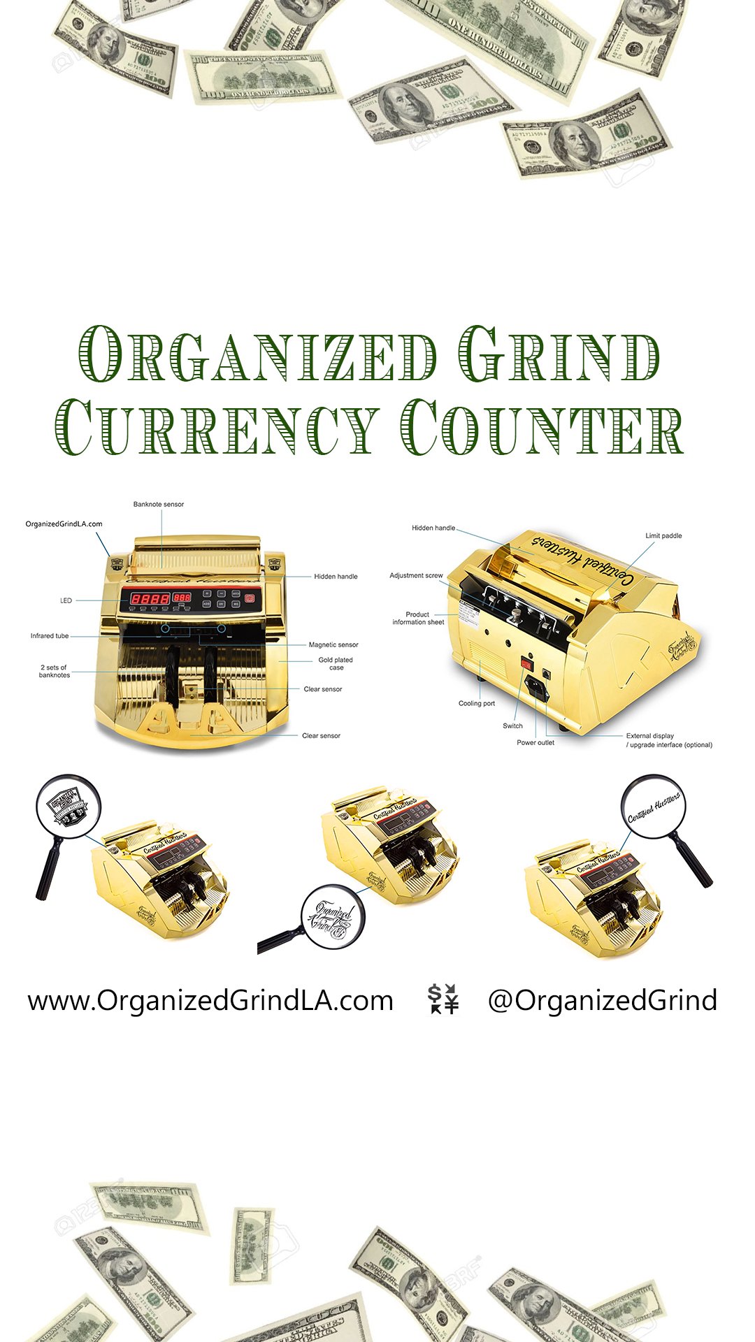 Image of OG Currency Counter Machine