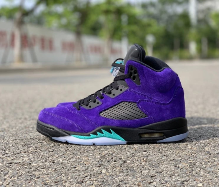 Grape jordans sales