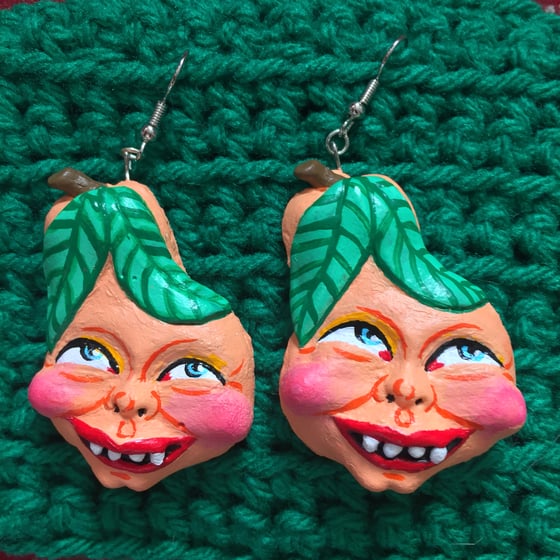 Image of Pear Man Earrings