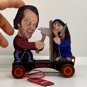Image of “The Shining” Mini Wooden Pull Toy 