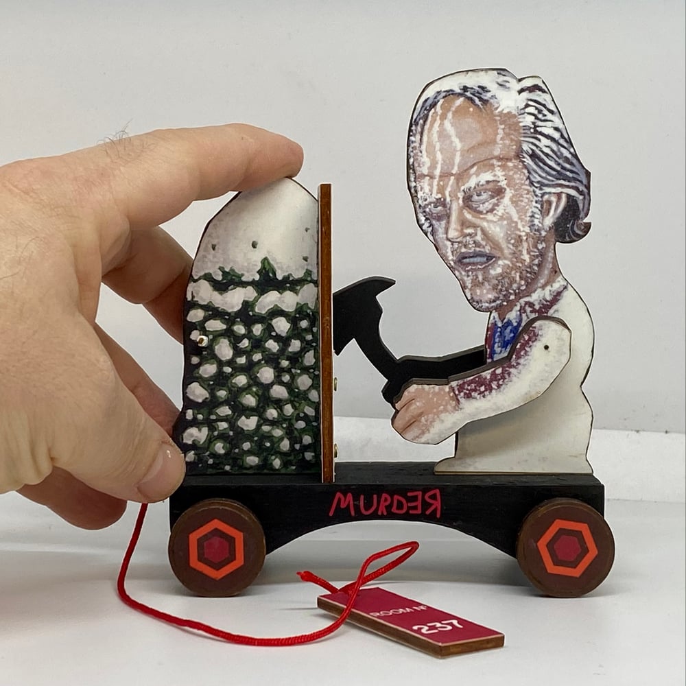Image of “The Shining” Mini Wooden Pull Toy 