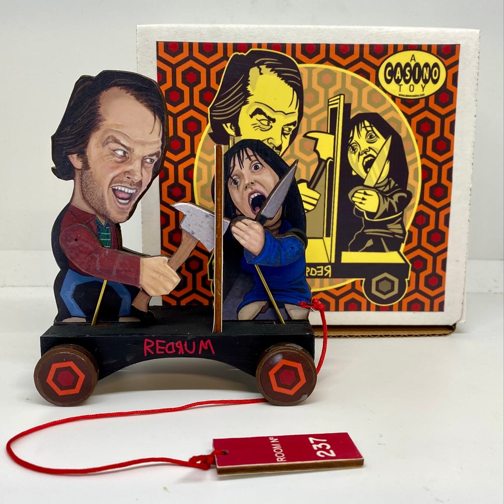 Image of “The Shining” Mini Wooden Pull Toy 