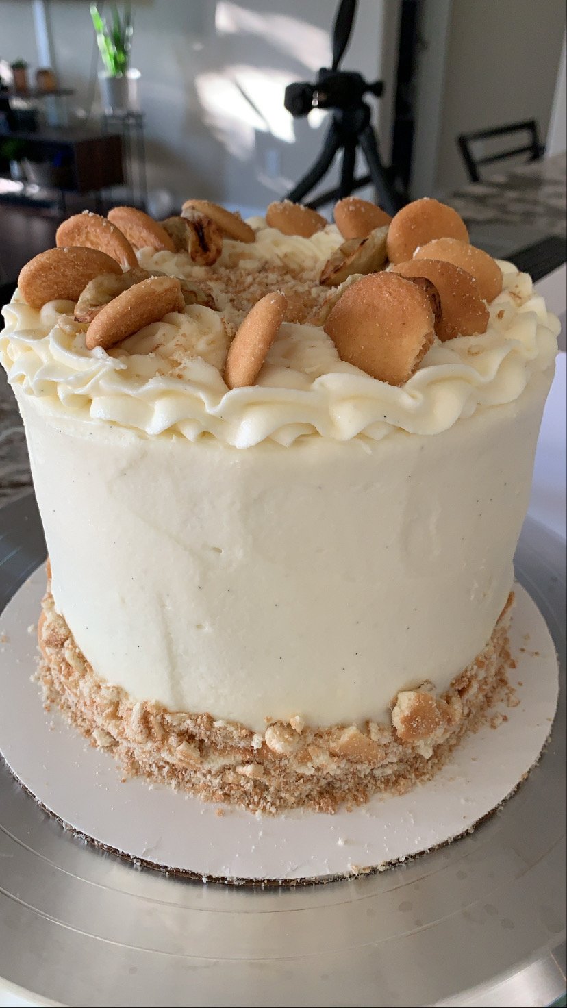 Banana Pudding Layer Cake - Your Favorite Dessert in Cake Form