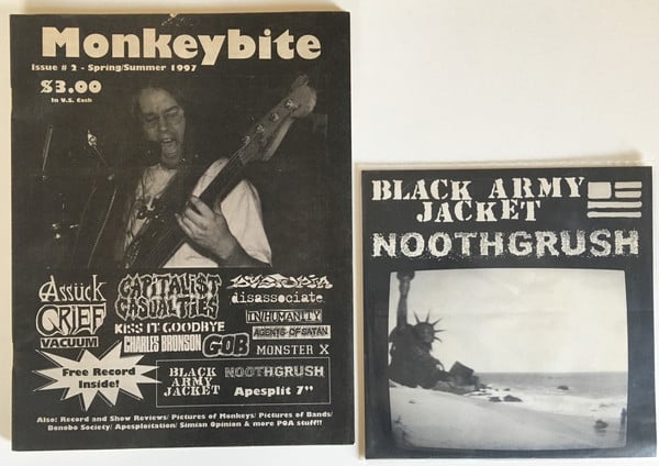 Black Army Jacket / Noothgrush - Split 