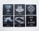 Image 2 of Dublin Football Champions Six in a Row - 6 piece Coaster Set