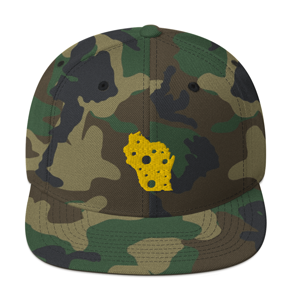 Image of WISCONSIN CHEESE / CAMO SNAPBACK