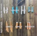 Image 2 of Genuine/Faux Leather Earrings