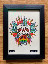 Burning Skull