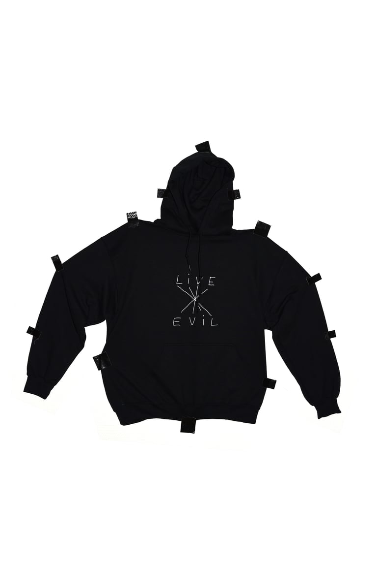 UNIKAT" LIVE/EVIL"_Black Hoody