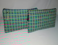 Image 5 of DENIM UNDERBUST CORSET & CLUTCH SET