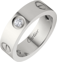  love ring, 3 diamonds 