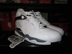 Air Jordan VIII (8) Retro "Burgundy" WMNS - areaGS - KIDS SIZE ONLY