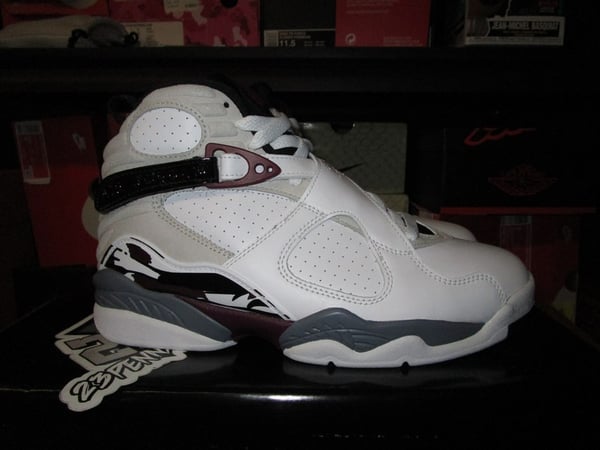 Air Jordan VIII (8) Retro "Burgundy" WMNS - areaGS - KIDS SIZE ONLY