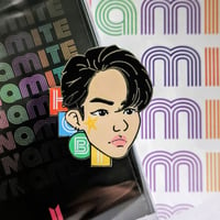 Dynamite Hobi Enamel Pin