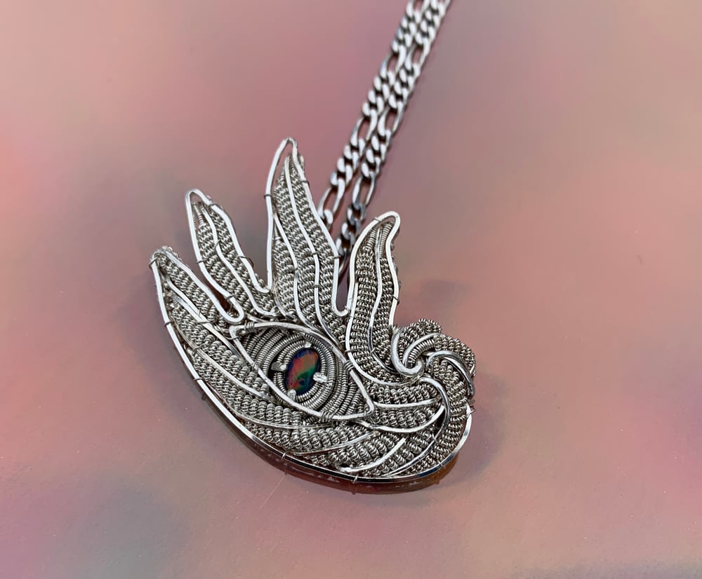 Flaming Eye Pendant