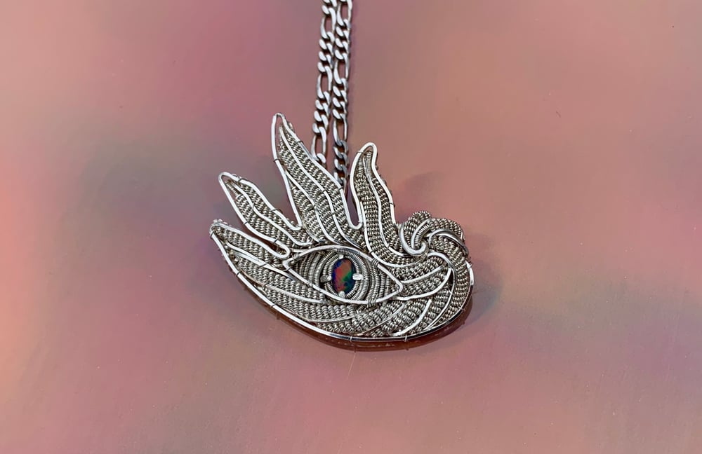 Flaming Eye Pendant