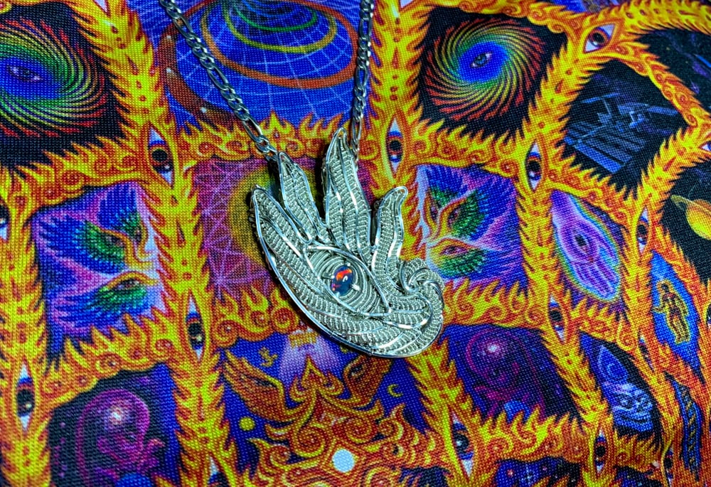 Flaming Eye Pendant