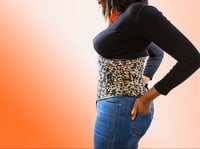 Image 3 of GOLD UNDERBUST CORSET