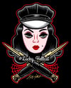 Switchblade Babe Vectored 8x10 Print