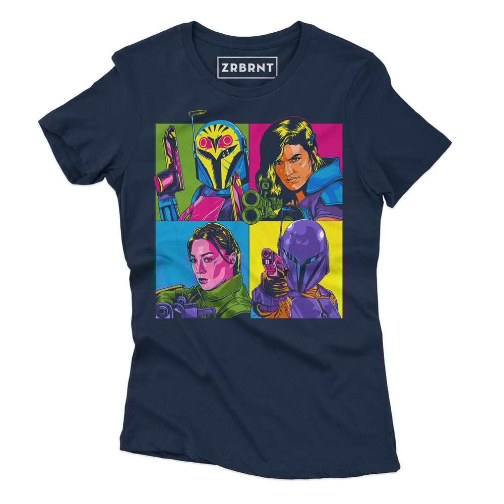 GRL PWR Black and Navy Shirt Only