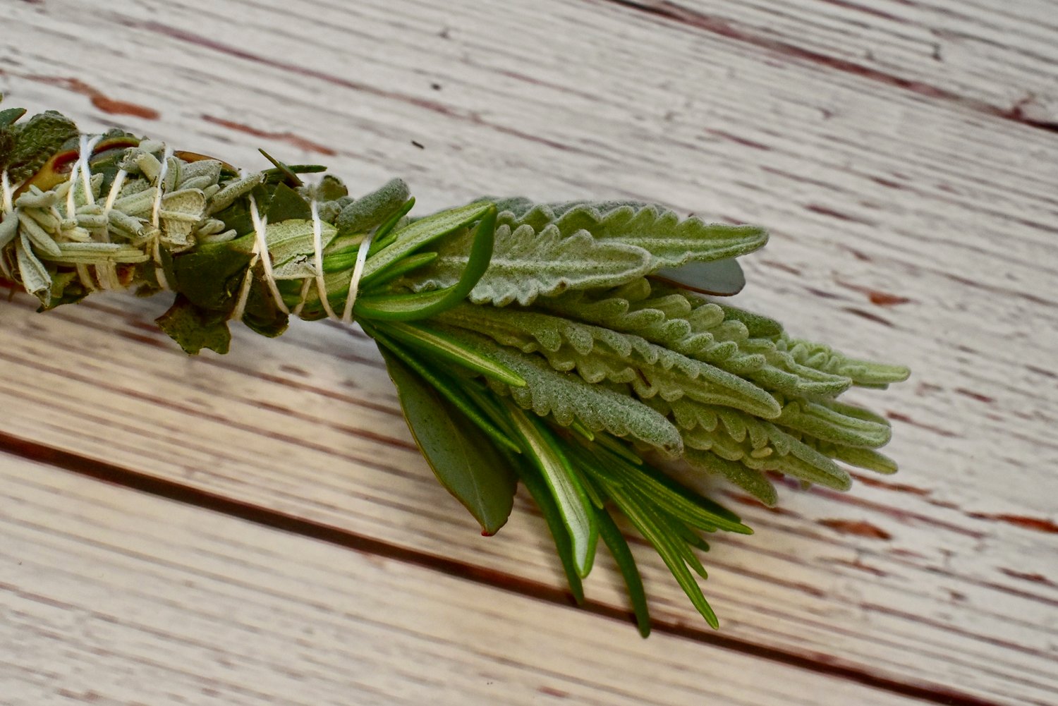 Image of Caged Herb Wand w/ Selenite