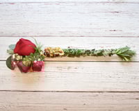 Image 2 of Caged Herb Wand w/ Selenite