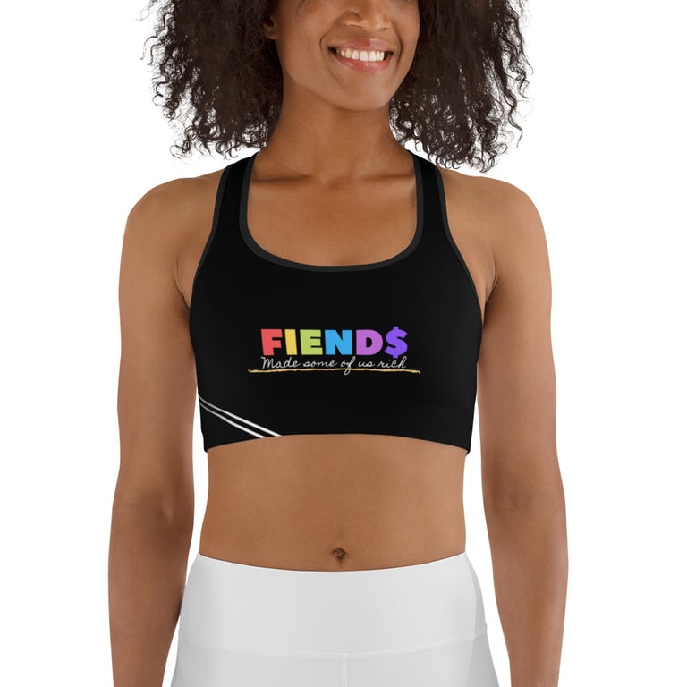 fiend$ 2 stripes w Sports bra