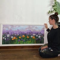Image 1 of ORIGINAL - VIOLETS
