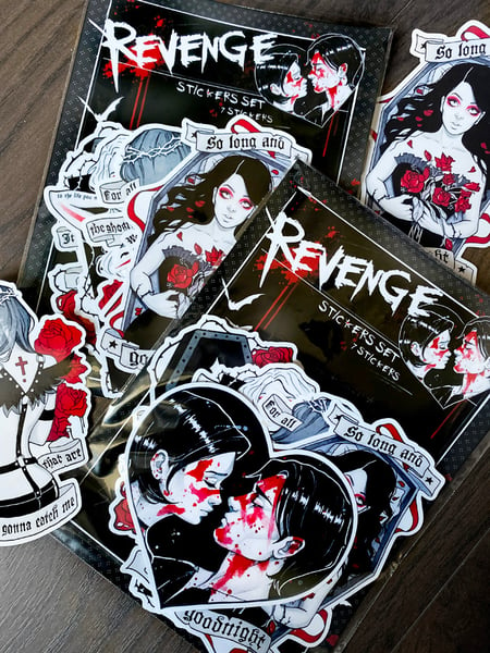 Image of MCR Revenge sticker pack