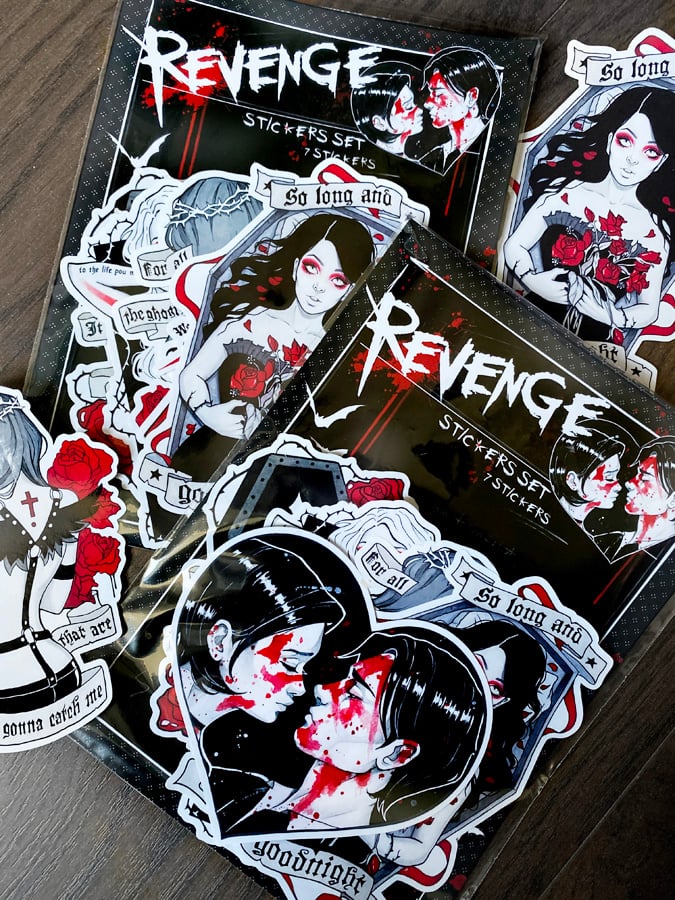 MCR Revenge sticker pack | annamarine