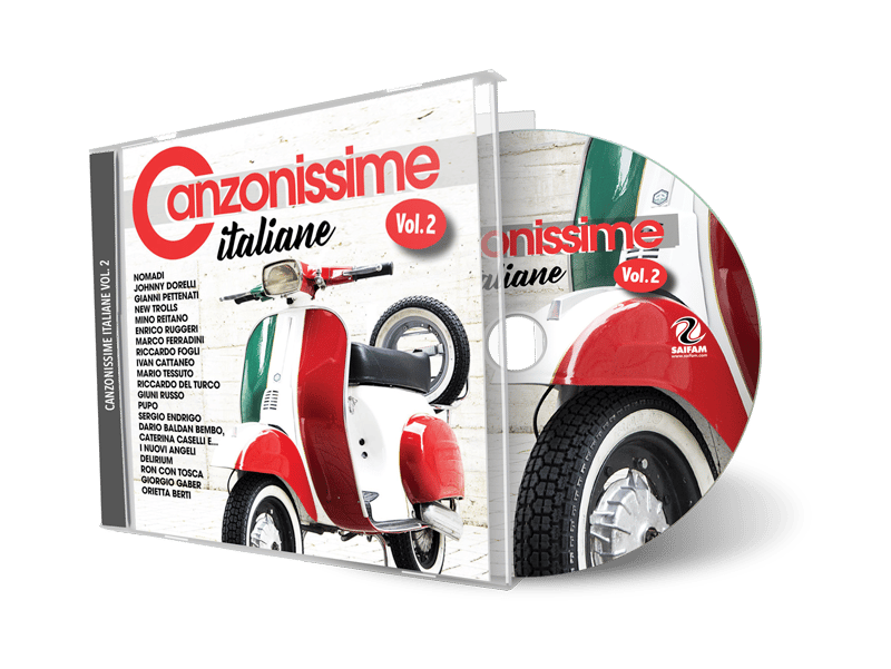 ATL 1243-2 // CANZONISSIME ITALIANE VOL.2 (CD COMPILATION)