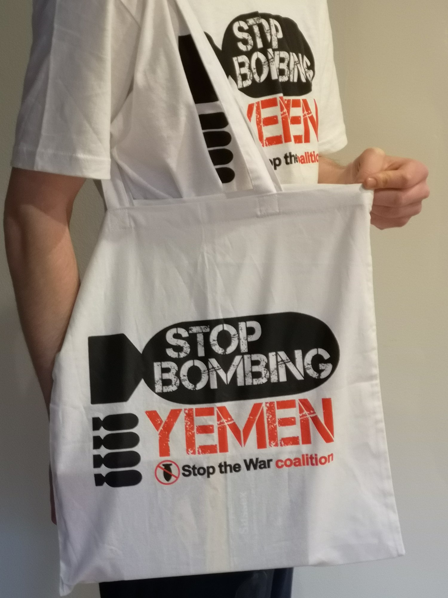 Image of Stop Bombing Yemen T-Shirt