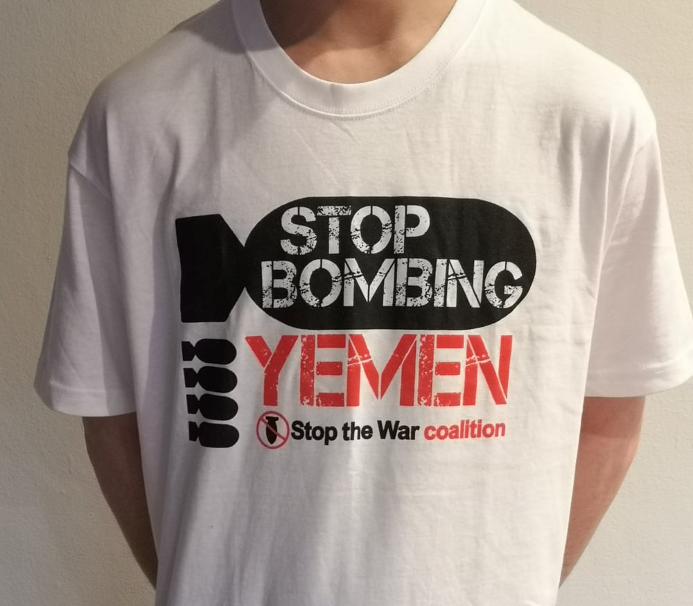 Image of Stop Bombing Yemen T-Shirt