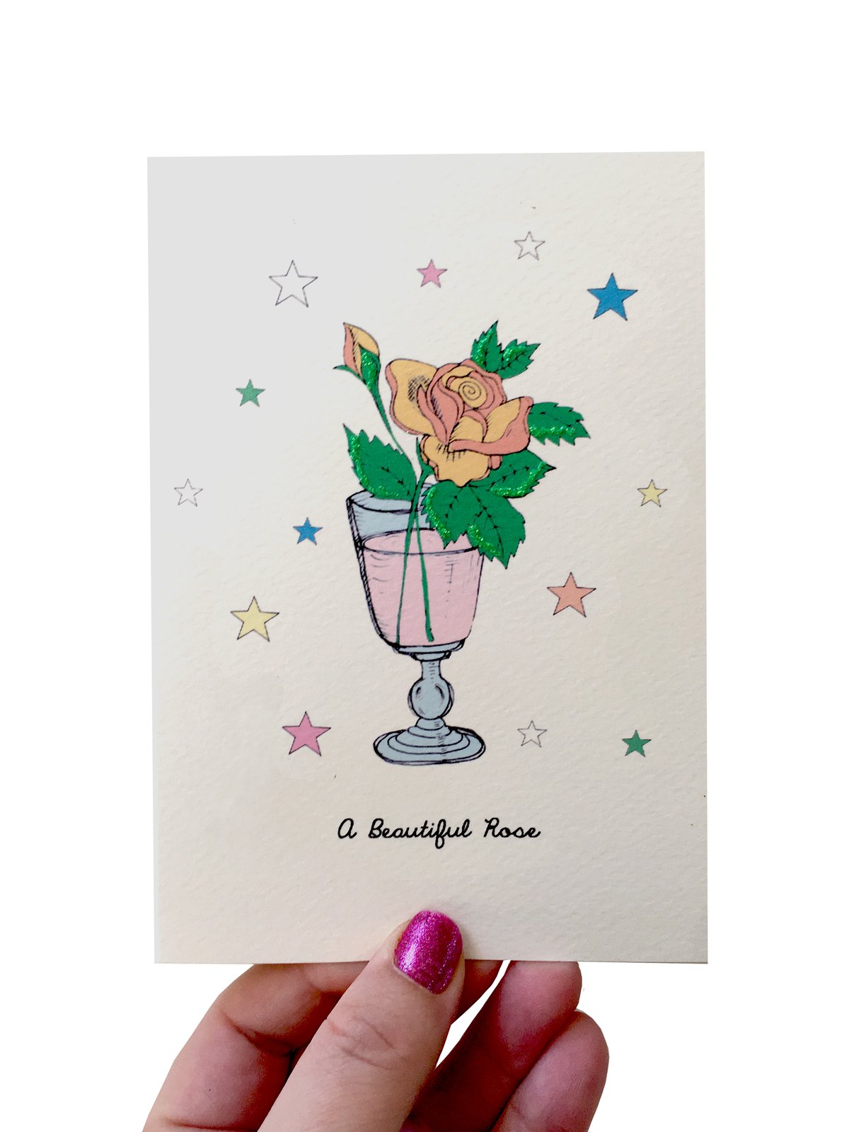 A Beautiful Rose Card