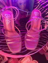 Image 4 of BARBIE PINK HEELS 