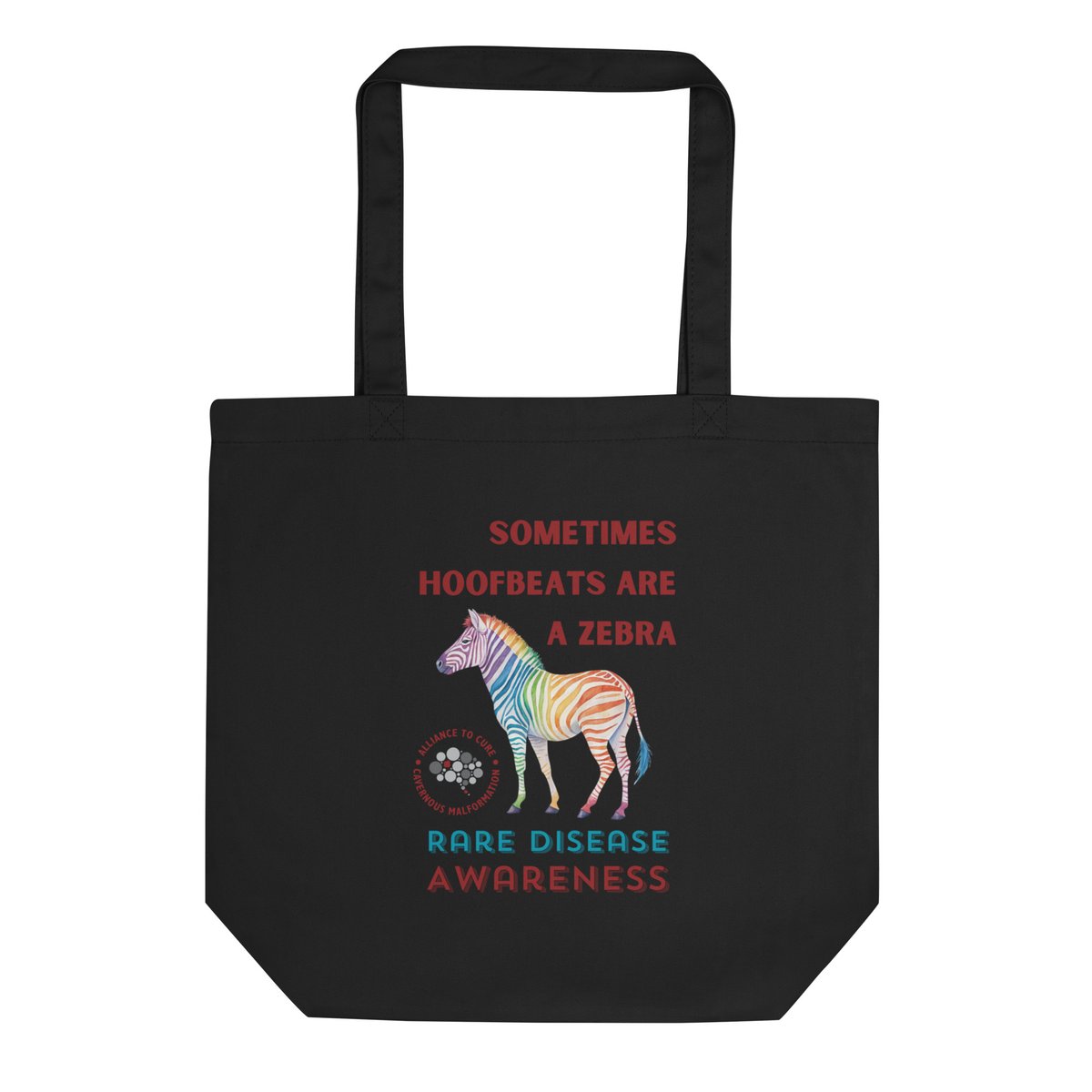 Image of Sometimes Hoofbeats are a Zebra Eco Tote Bag