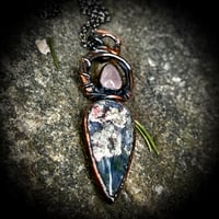 Image 3 of Moss Agate & Rose Quartz 