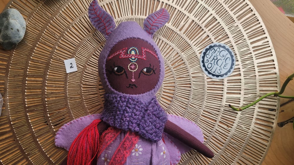 Image of Purple Empress Moth Dolls